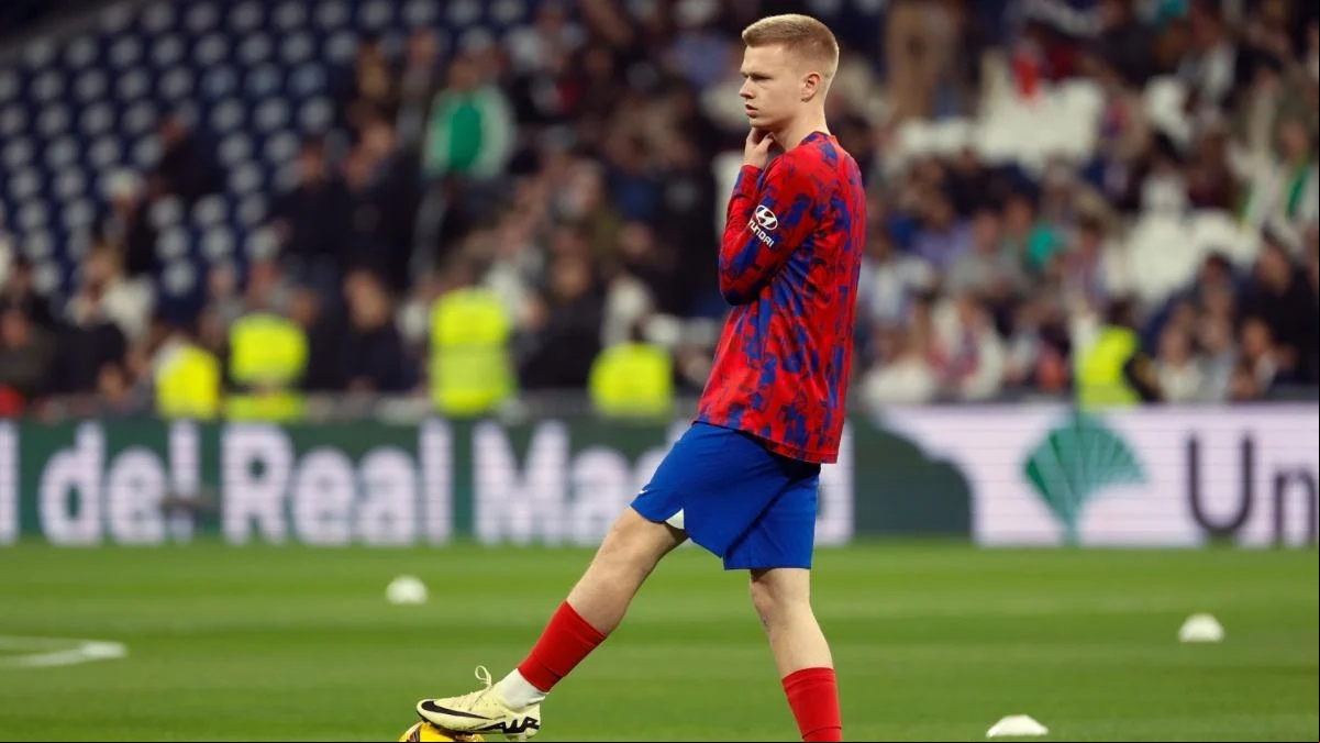 Arthur Vermeeren, jugador del Atlético de Madrid que podría salir cedido