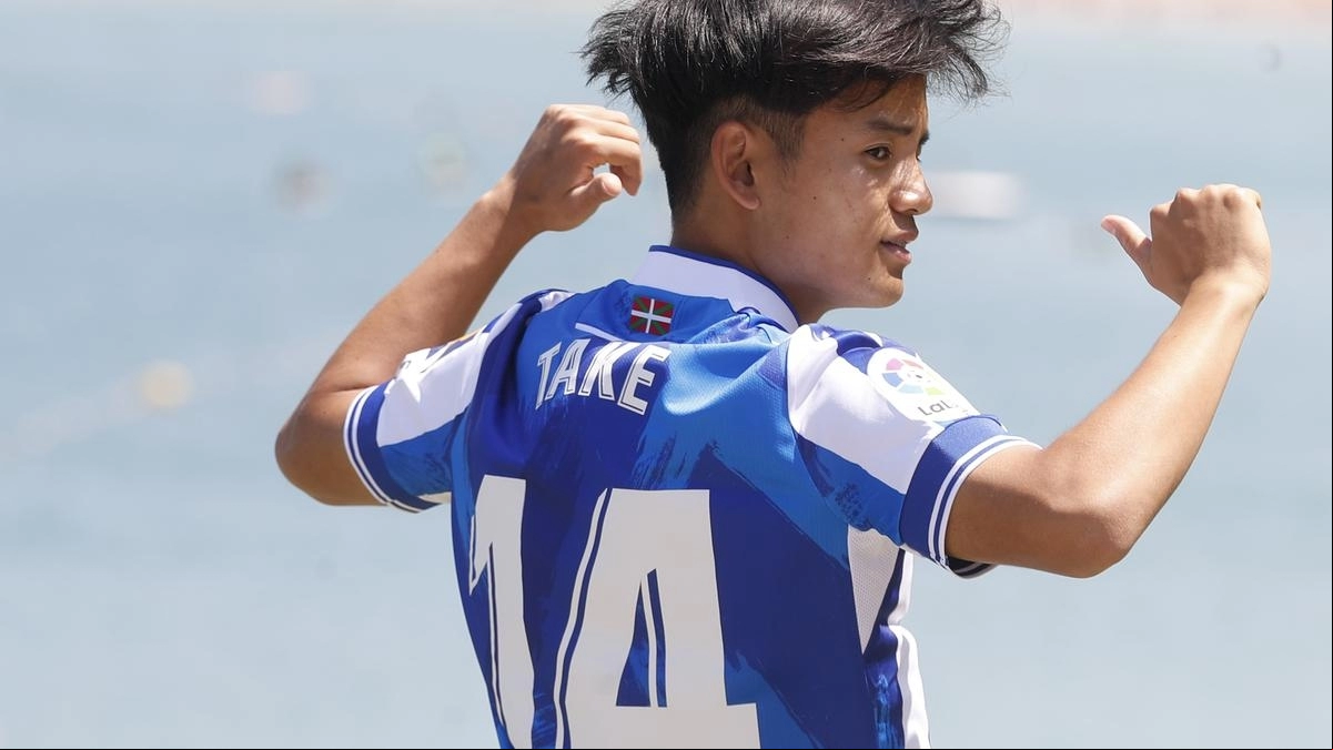 Takefusa Kubo, player of Real Sociedad