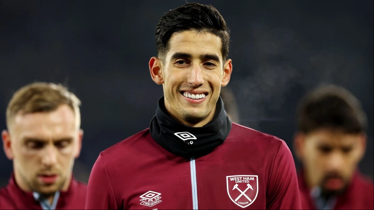 Nayef Aguerd, central que se encuentra cedido en la Real Sociedad