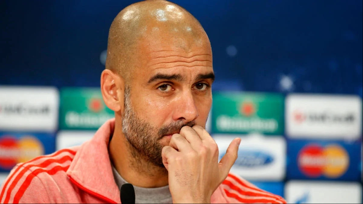 Pep Guardiola, Manchester City coach since 2016.