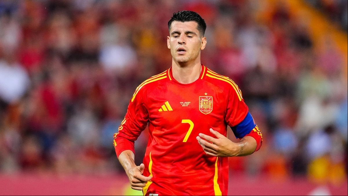 Álvaro Morata, forward for Milan loaned to Galatasaray
