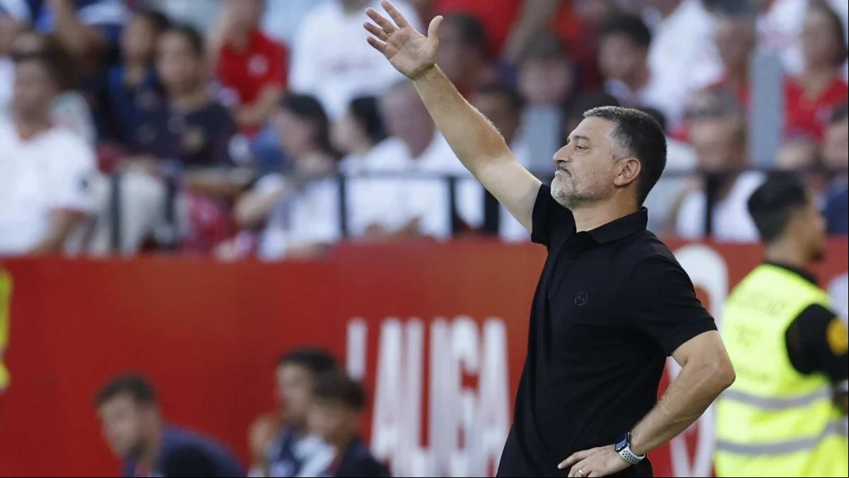 García Pimienta, entrenador del Sevilla