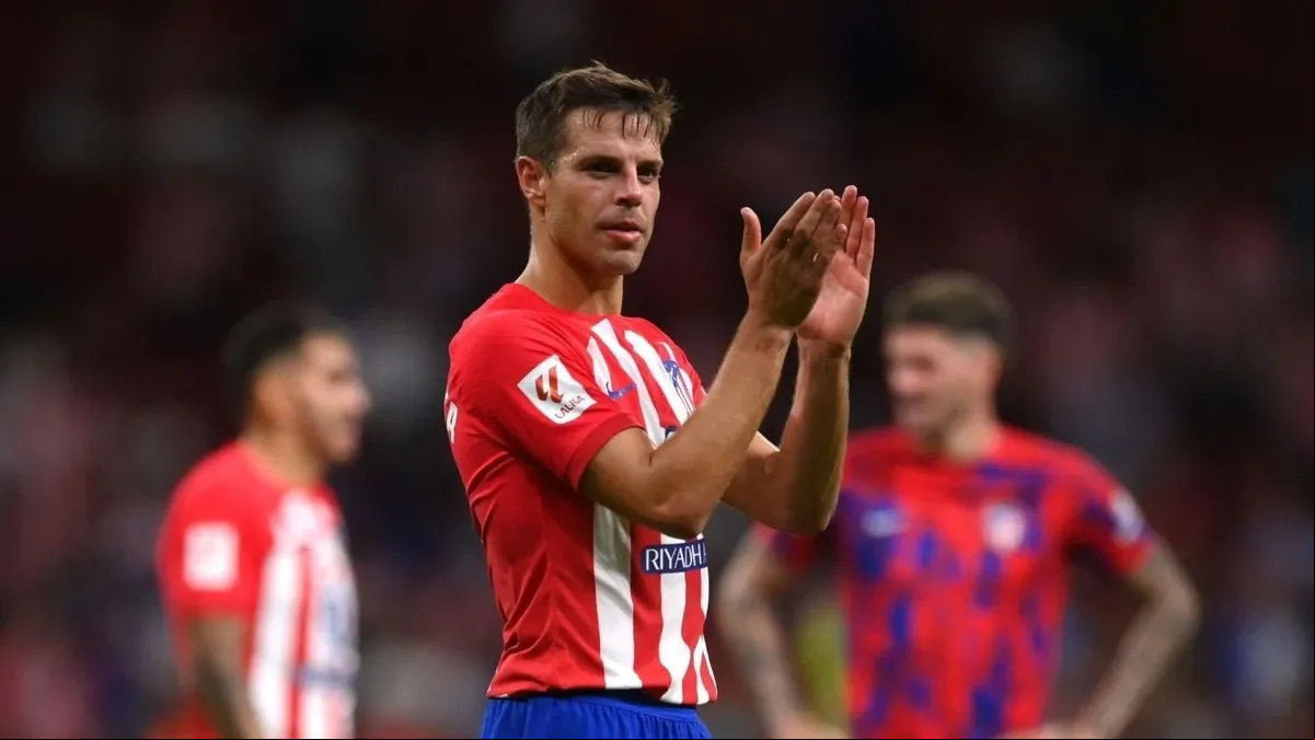 César Azpilicueta, player of Atlético de Madrid