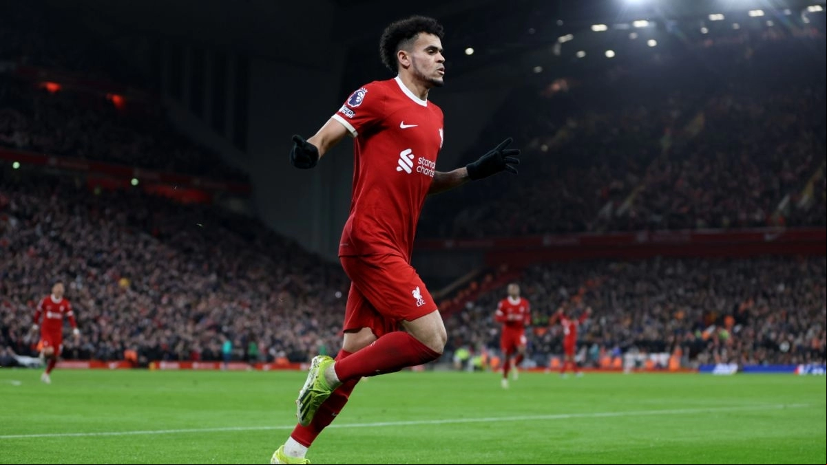 <p>Luis Díaz, Colombian player from Liverpool who could leave Anfield</p>
