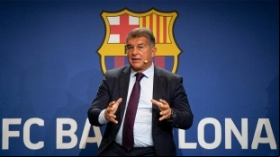 Joan Laporta, Presidente del FC Barcelona, busca en Lamine Yamal un 'arma' para el fichaje de Nico Williams.