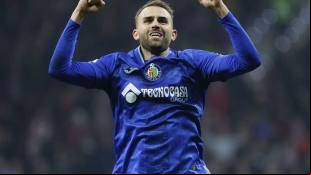 Borja Mayoral, delantero español del Getafe que ha despertado el interés de la Real Sociedad y de un club de Arabia Saudí