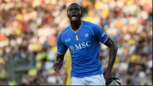 Osimhen, exjugador del Napoli, actualmente en el Galatasaray.