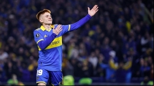 Valentín Barco, exjugador de Boca Juniors y actualmente en el Sevilla.