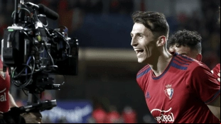 Ante Budimir, delantero croata de Osasuna