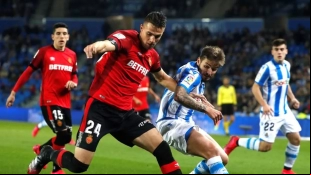 <p>Martin Valjent, center-back of Mallorca.</p>