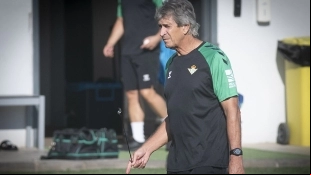 Manuel Pellegrini, entrenador del Real Betis