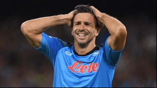 Gio Simeone, forward for Napoli
