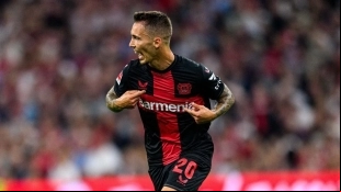 Alejandro Grimaldo, lateral del Bayer Leverkusen