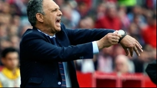Joaquín Caparrós, entrenador del Sevilla