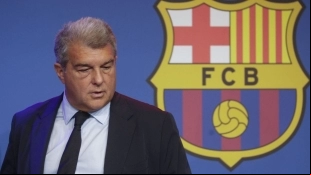 Joan Laporta, presidente del FC Barcelona