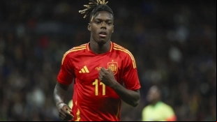 Nico Williams, jugador del Athletic Club y estrella de España